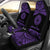 American Samoa Polynesian Car Seat Covers - Pride Purple Version Universal Fit Purple - Polynesian Pride