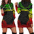 French Polynesia Women's Hoodie Dress - Polynesian Reggae Chief Reggae - Polynesian Pride