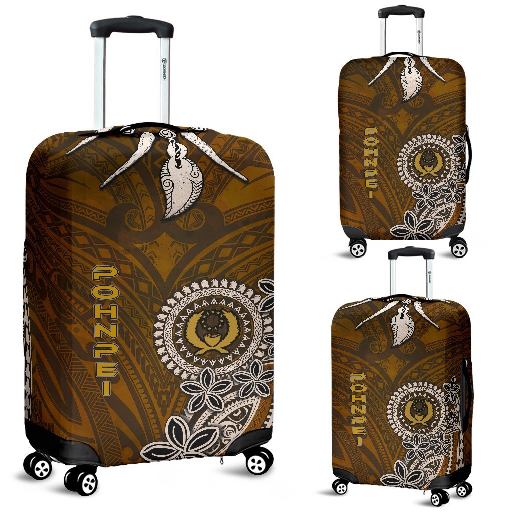 Pohnpei Luggage Covers - Polynesian Boar Tusk - Polynesian Pride