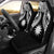 Nauru Polynesian Car Seat Covers Pride Seal And Hibiscus Black Universal Fit Black - Polynesian Pride