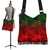 Polynesian Boho Handbag - Red Hibiscus Patterns - Polynesian Pride