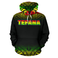 Tefana All Over Hoodie PP1467 Unisex Reggae - Polynesian Pride