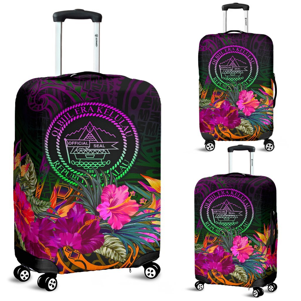 Palau Luggage Covers - Summer Hibiscus - Polynesian Pride