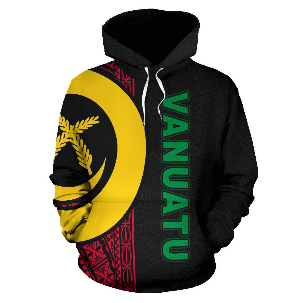 Vanuatu Polynesian Hoodie Red Line - Polynesian Pride
