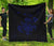 Hawaii Turtle Hibicus Map Premium Quilt - Blue Blue - Polynesian Pride