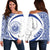 Hawaii Polynesian Women's Off Shoulder Sweater 05 White - Polynesian Pride