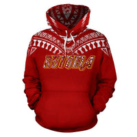 Rotuma All Over Hoodie Melanesian Style - Polynesian Pride