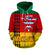 MAKAIWI Hawaii Kanaka Flag Polynesian Custom Zipper Hoodie Line Style - Polynesian Pride