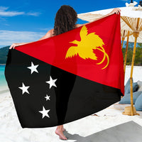 Papua New Guinea Sarong - Papua New Guinea Flag One Style One Size Flag Color - Polynesian Pride