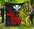 Hawaii Premium Quilt - Kanaka Maoli Hibiscus Flowers - Polynesian Pride