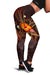 Kosrae Polynesian Leggings - Legend of Kosrae (Red)
