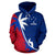 Samoa Hoodie Samoa Coat of Arms Coconut Tree - Polynesian Pride