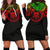 Tuvalu Women Hoodie Dress - Tuvalu Coat Of Arms Polynesian Reggae Color Reggae - Polynesian Pride