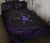 Austral Islands Quilt Bed Set - Purple - Frida Style - Polynesian Pride