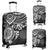 Northern Mariana Islands Polynesian Luggage Covers - White Turtle - Polynesian Pride