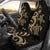 Guam Polynesian Car Seat Covers - Gold Tentacle Turtle Universal Fit Gold - Polynesian Pride