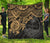 Guam Polynesian Premium Quilt - Guam Coat Of Arms & Golden Turtle Hibiscus - Polynesian Pride