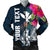 Polynesian Hawaii Custom Personalised Men's Bomber Jacket - Summer Vibes Blue - Polynesian Pride