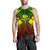 Samoa Polynesian Men's Tank Top - Samoa Reggae Seal with Polynesian Tattoo - Polynesian Pride