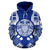 Turtle All Over Hoodie Blue Tattoo Style - Polynesian Pride
