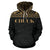 Chuuk State All Over Hoodie Gold Version - Polynesian Pride