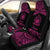 Samoa Polynesian Car Seat Covers - Pride Pink Version Universal Fit Pink - Polynesian Pride