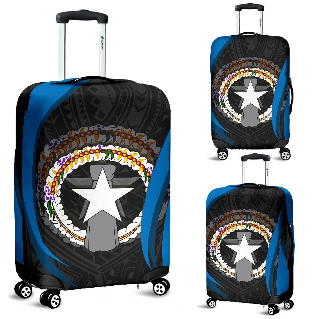 Northern Mariana Islands Luggage Covers - Northern Mariana Islands Spirit - Polynesian Pride