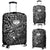 Samoa Polynesian Luggage Covers - White Turtle Flowing White - Polynesian Pride