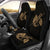 Anchor Gold Poly Tribal Car Seat Covers - Polynesian Pride