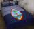 Guam Quilt Bed Set - Guam Coat Of Arms Polynesian Design - Polynesian Pride