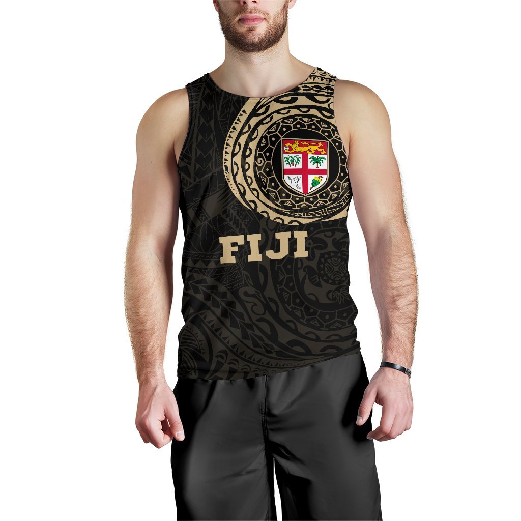 Fiji Polynesian Tattoo Style Tank Top A7 - Polynesian Pride