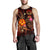 American Samoa Polynesian Men's Tank Top - Legend of American Samoa (Red) - Polynesian Pride