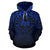 French Polynesia All Over Hoodie Lift up Blue - Polynesian Pride