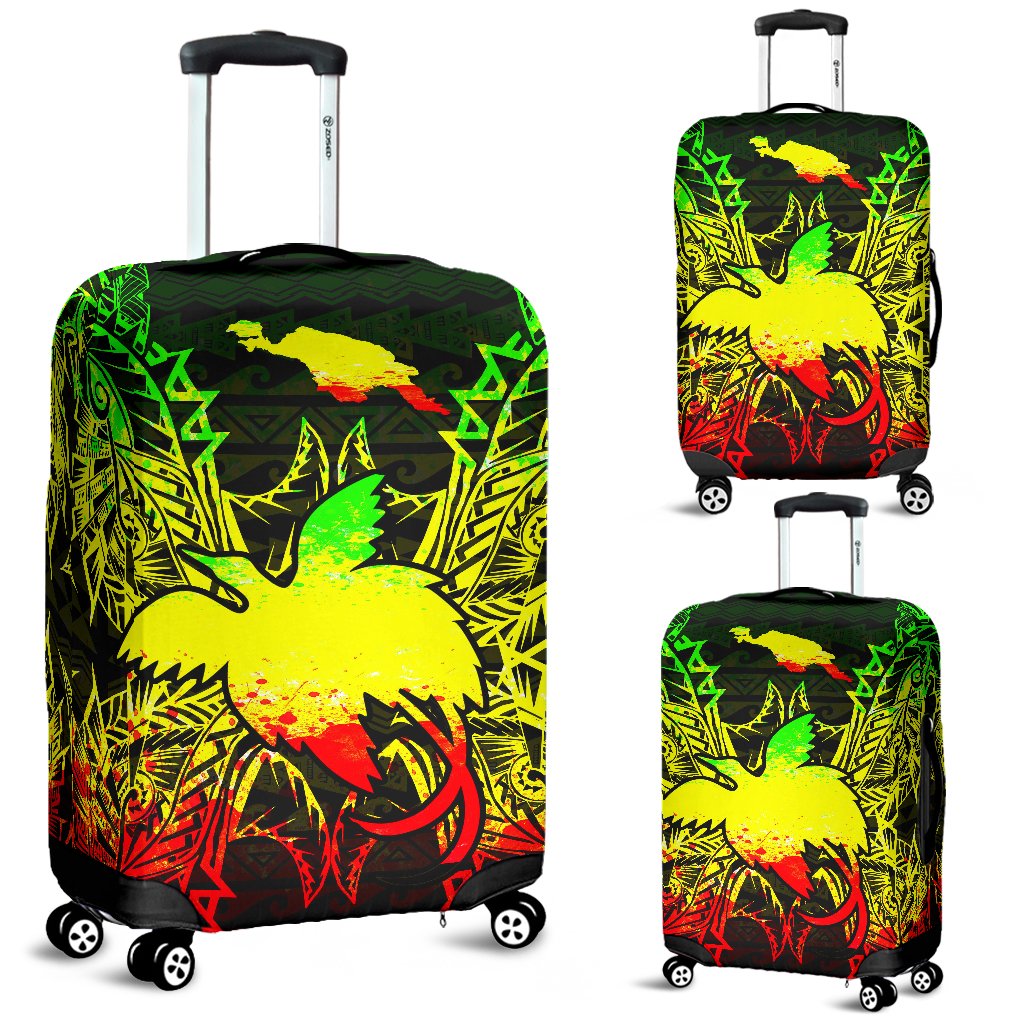 Papua New Giunea Polynesian Luggage Covers Map Reggae Reggae - Polynesian Pride