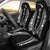 Hawaii Car Seat Covers - Polynesian Patterns And Map Universal Fit Black - Polynesian Pride