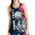 Marshall Island Custom Personalised Women's Racerback Tank - Summer Vibes - Polynesian Pride