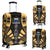 Samoa Luggage Cover - Polynesian Tattoo Gold Gold - Polynesian Pride