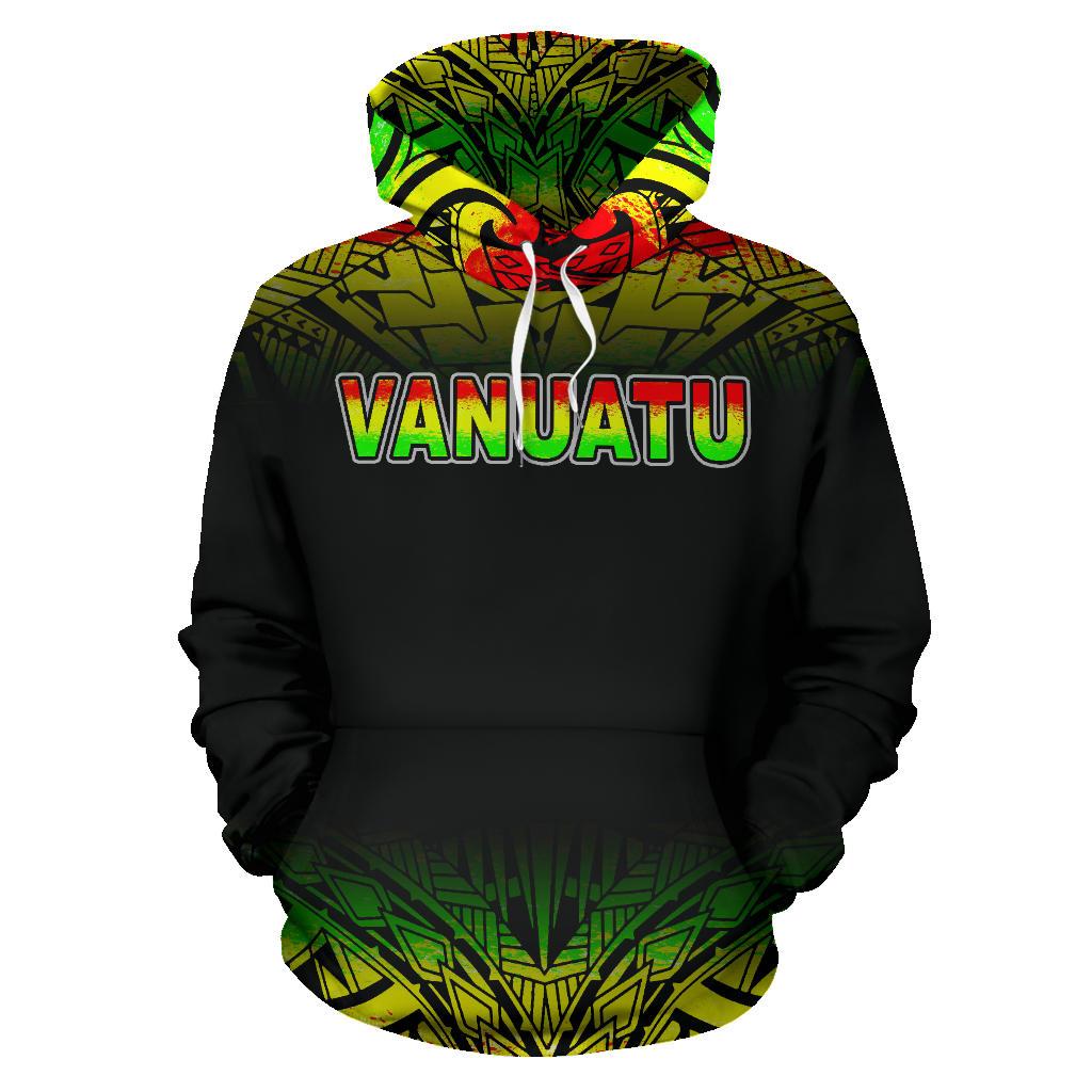 Vanuatu Polynesian Hoodie Reggae Fog - Polynesian Pride