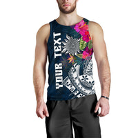 Polynesian Custom Personalised Men's Tank Top - Summer Vibes - Polynesian Pride