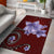 Plumeria Violet Polynesia Red Area Rug AH Violet - Polynesian Pride