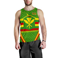 Hawaii Kakau Kanaka Maoli Men's Tank Top Line Sport - Polynesian Pride