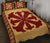 Hawaiian Quilt Pattern Lily Quilt Bed Set - Polynesian Pride
