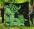 Hawaii Turtle Premium Quilt Polynesian Hibiscus Art Green AH Green - Polynesian Pride