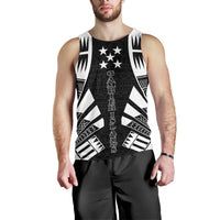 Gambier Islands Men Tank Top - Polynesian Tattoo Black Black - Polynesian Pride