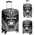 Samoa Polynesian Chief Luggage Cover - Black Version Black - Polynesian Pride