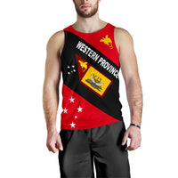 Papua New Guinea Men's Tank Top - Western Province Province - Polynesian Pride