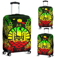 French Polynesia Polynesian Luggage Covers Map Reggae Reggae - Polynesian Pride