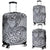 Polynesian Luggage Cover 44 Black-White - Polynesian Pride