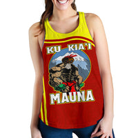 Mauna Kea Women's Racerback Tank 01 - Polynesian Pride