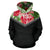 Hawaii Pink Hibiscus Palm Hoodie - Polynesian Pride